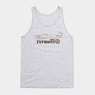 RAF Typhoon (distressed) Tank Top